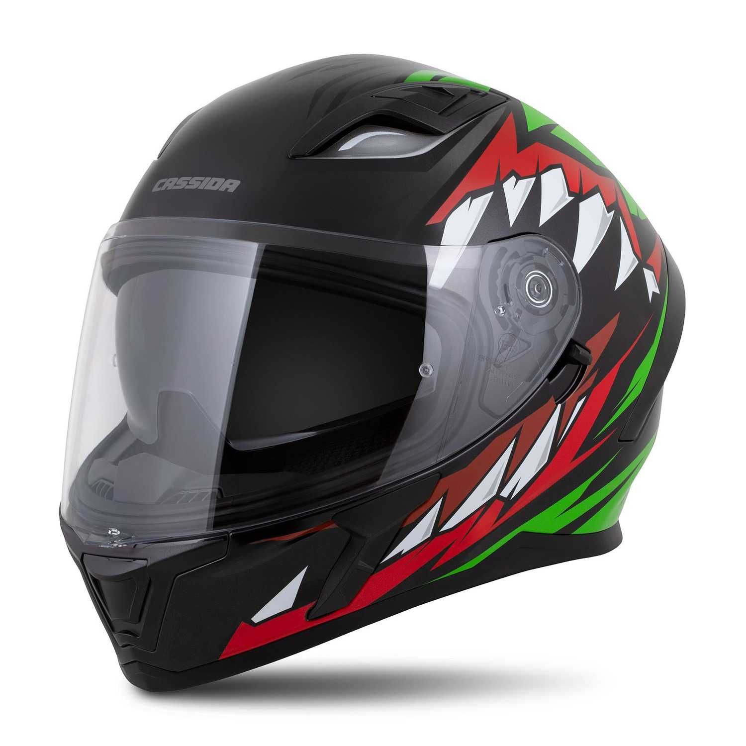 Kask Motocyklowy Cassida ORBIT ECE-06 Pod Pinlock, Interkom XS-XXL
