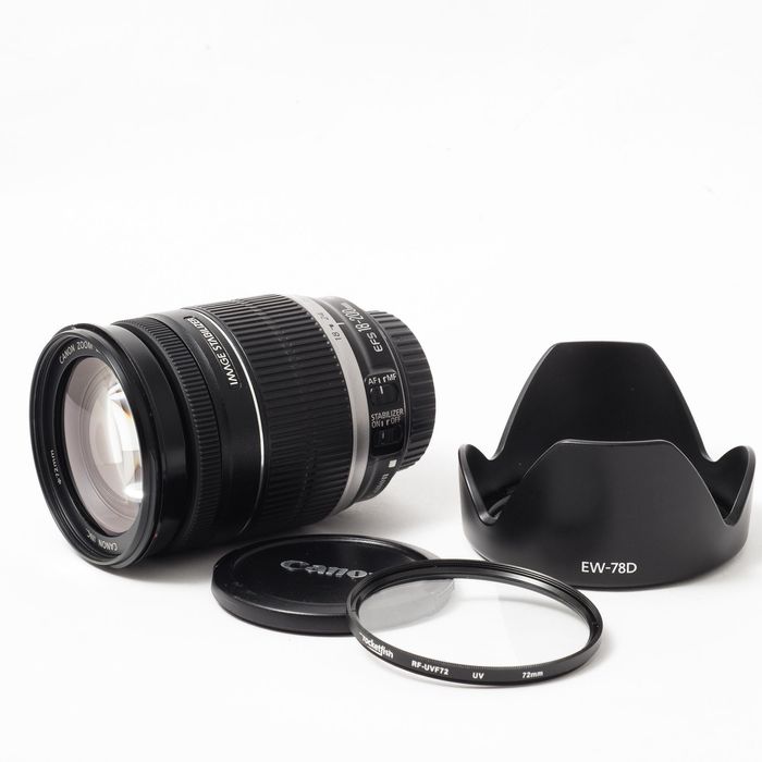 Об'єктив Canon Zoom Lens EF-S 18-200mm f/3.5-5.6 IS