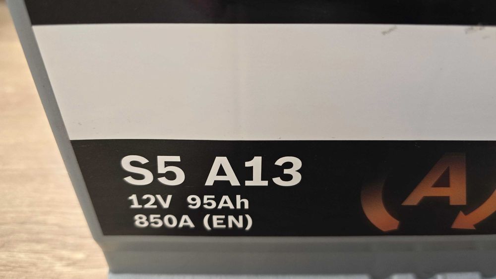 Bateria AGM - Start Stop - BOSCH 95 Ah - 850A