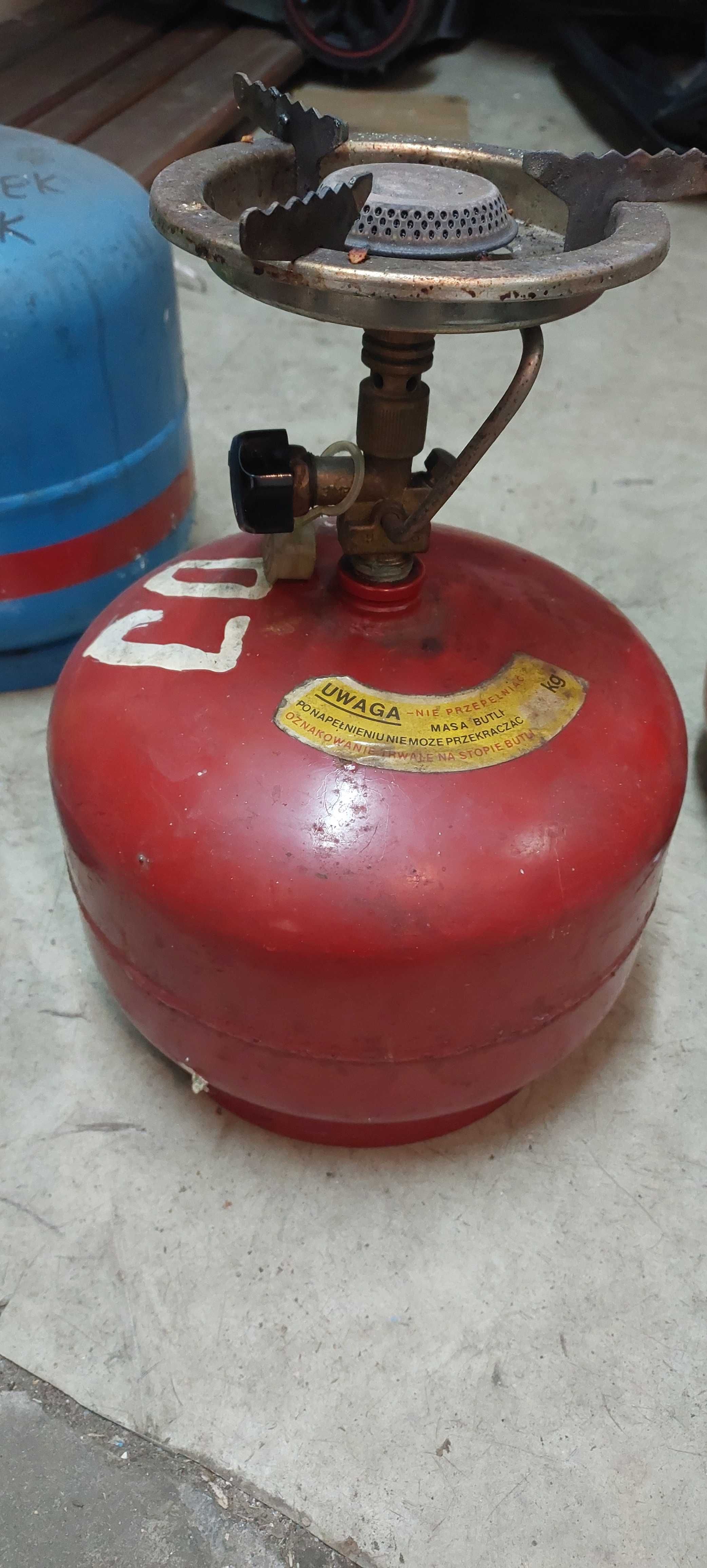 Butla gazowa turystyczna 2kg,z palnikem