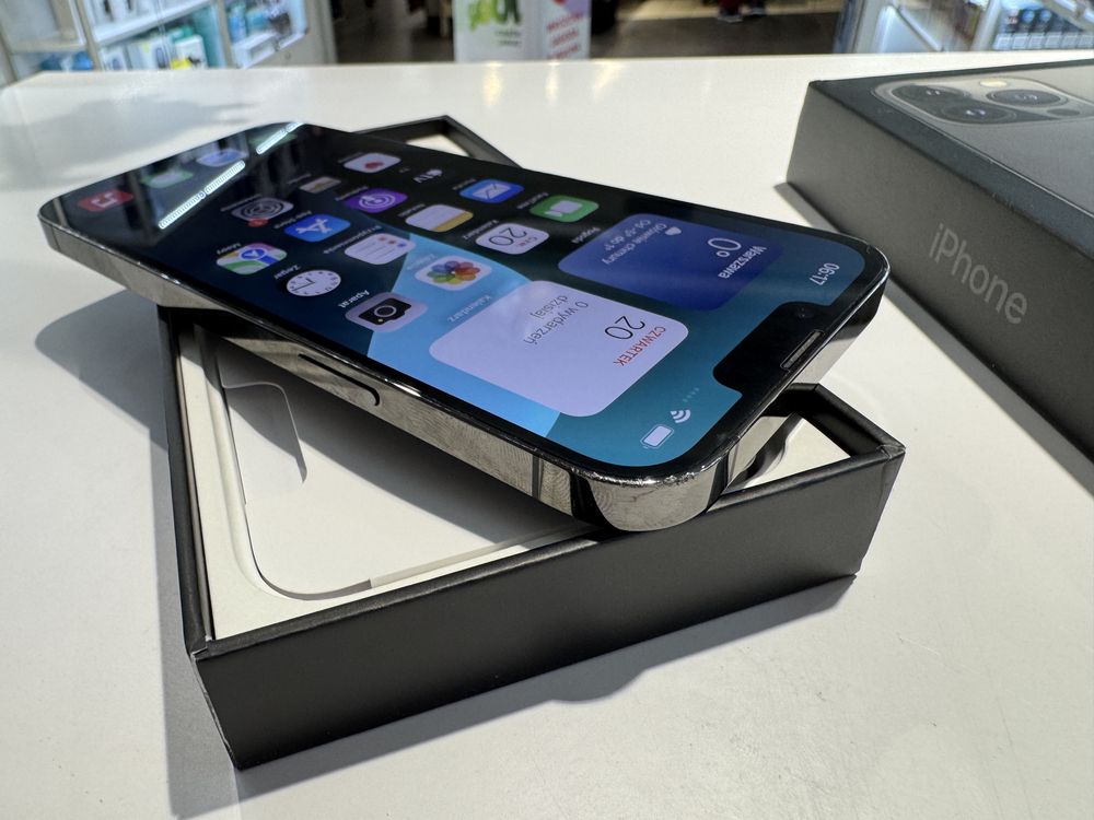 Apple iPhone 13 Pro Max 512gb, bardzo dobry komplet OKSIKOM Tecza