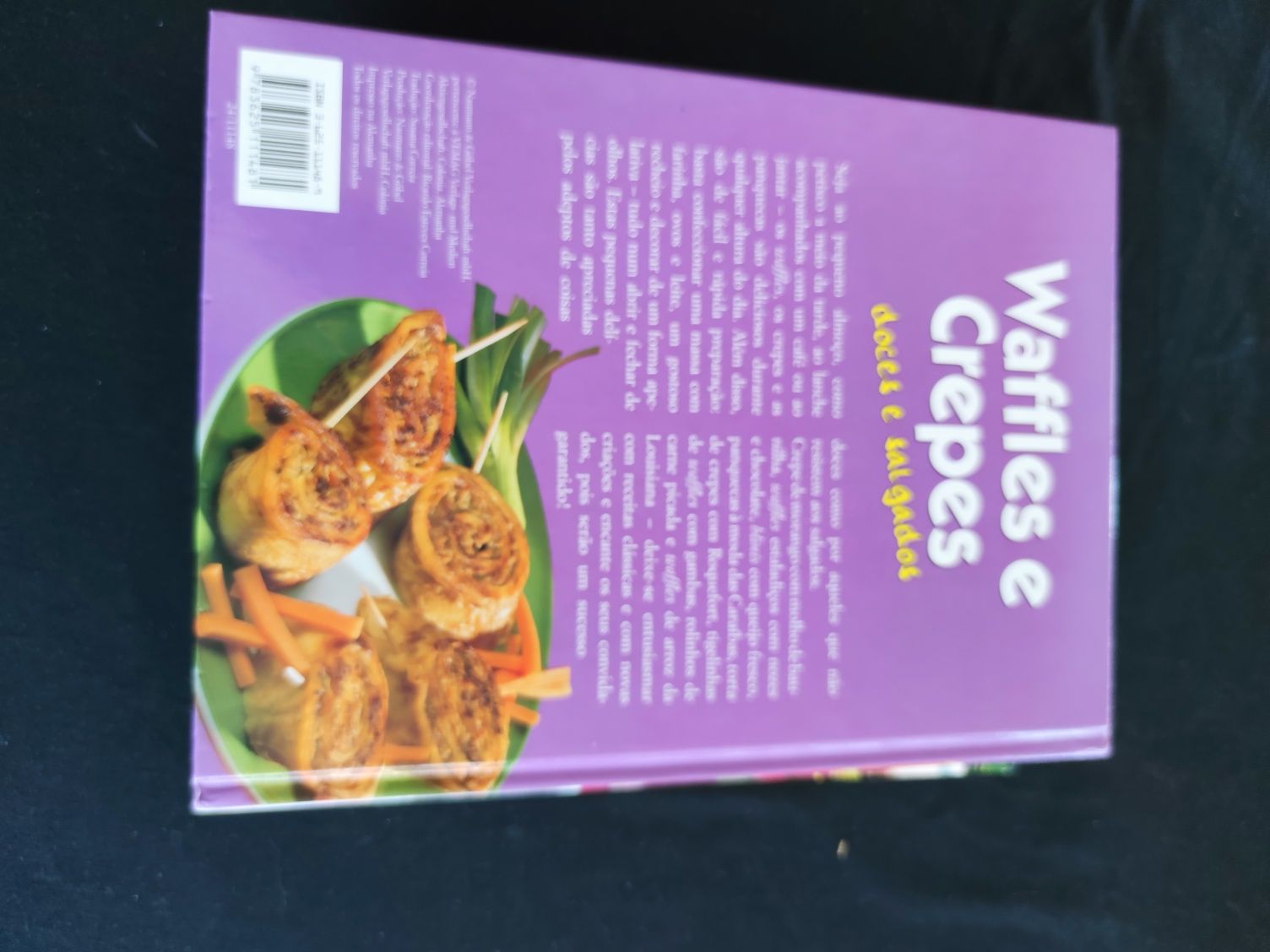 Conjunto de 4 livros de receitas novos