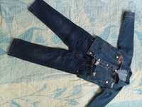 Джинсовая куртка+джинсы на рост 104см