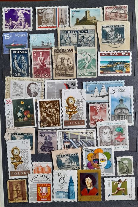 Znaczki polskie różne