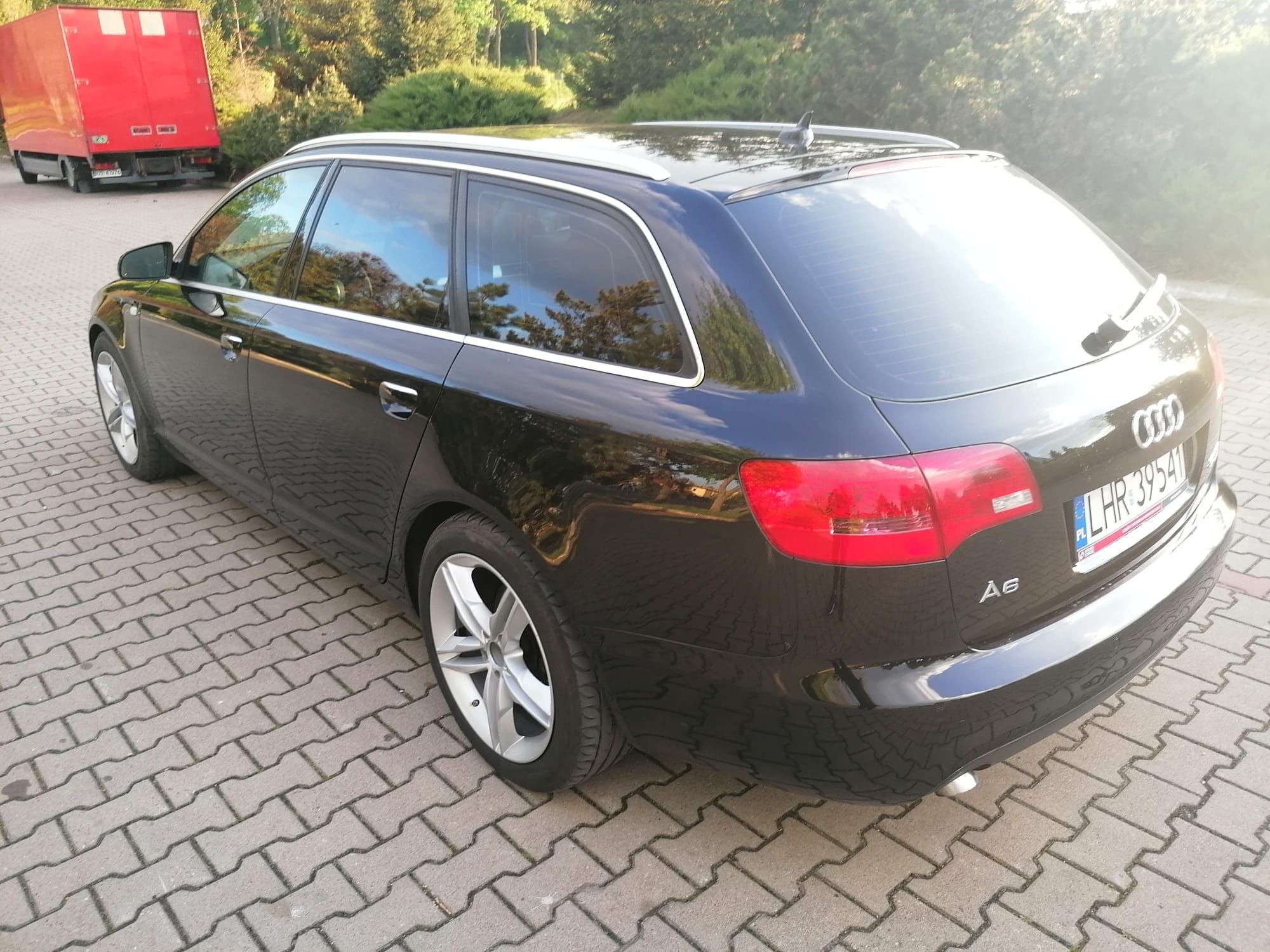 Audi c6 3.0 tdi quattro Czarna 2007r