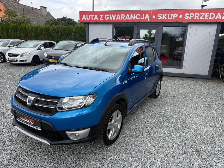 Dacia Sandero Navi,Duże Dotykowe Radio, AUTO  TOP Zarejestrowane w Pl