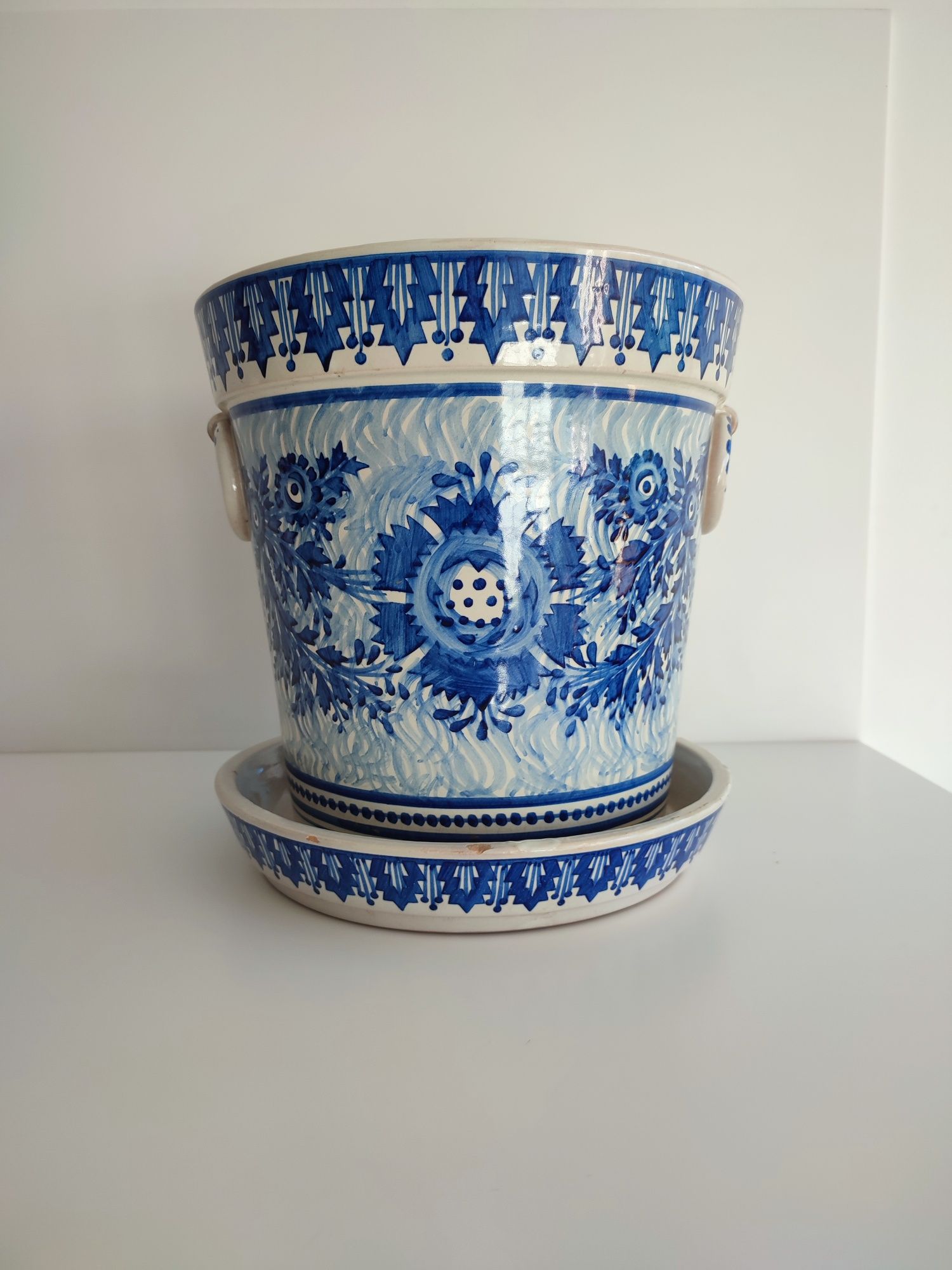 Vaso em faiança Viúva Lamego