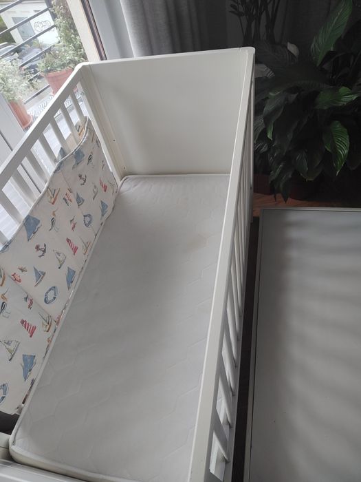 Łóżeczko Woodies Smooth Cot 120x60