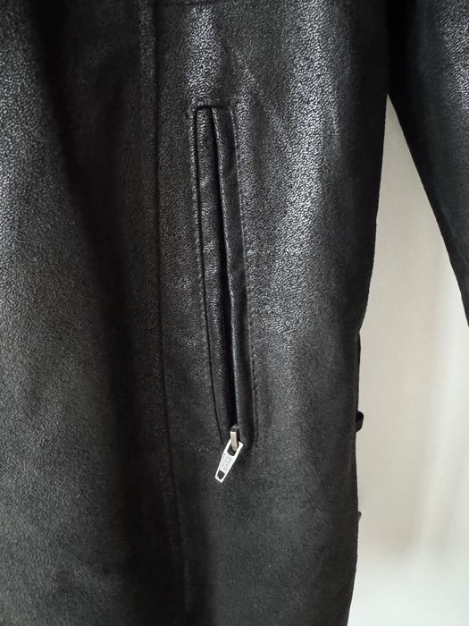 Płaszcz damski skórzany C&A 42