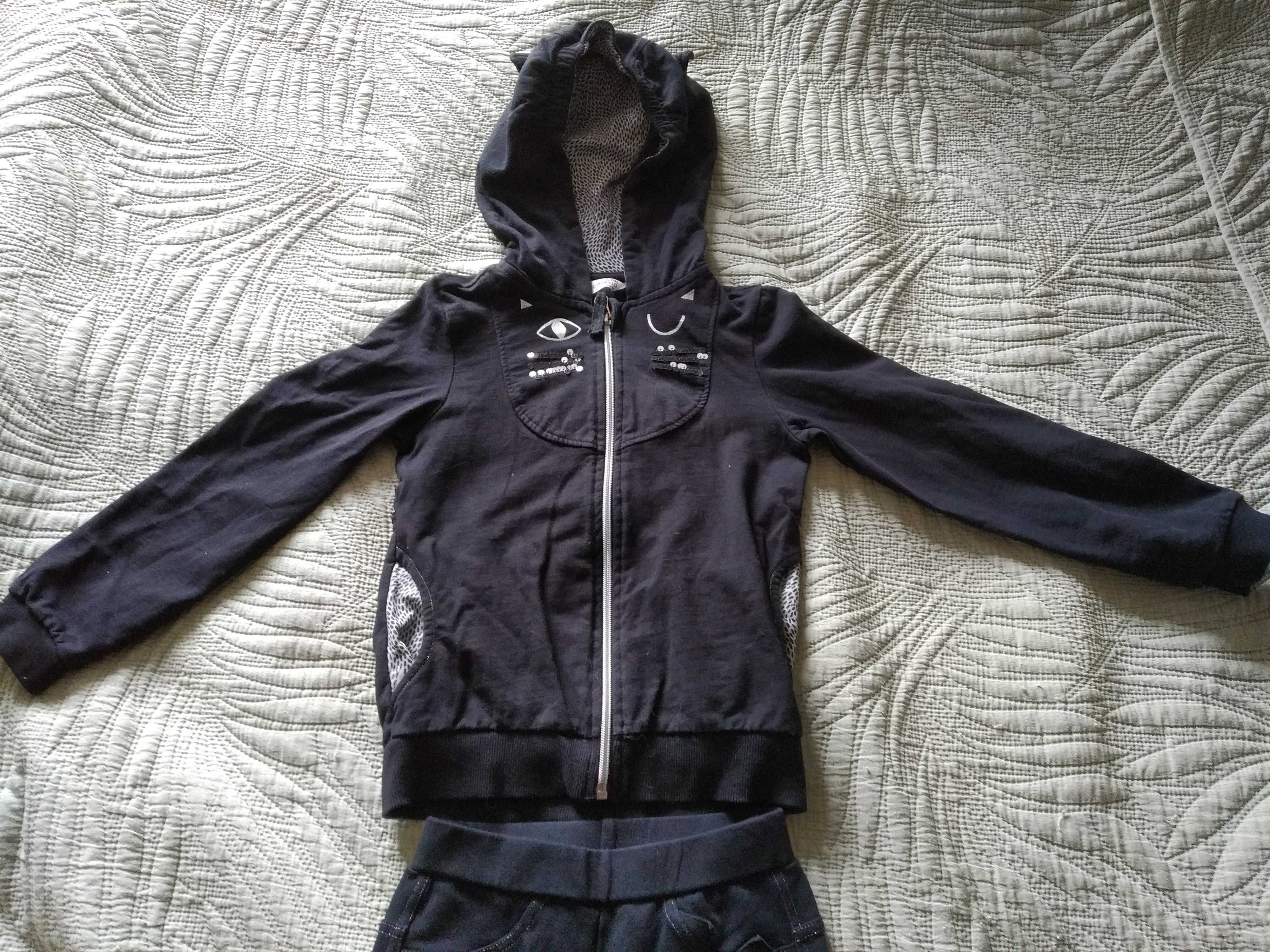 Dres czarny COCCODRILLO komplet rozm. 122