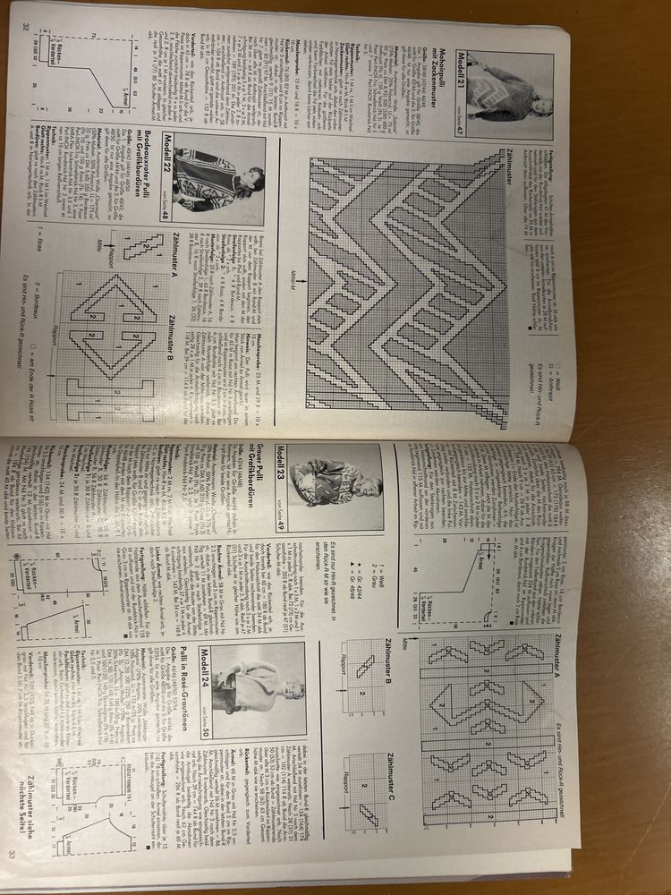 Katrin robótki na drutach 2 numery z 1988 i 1989 roku