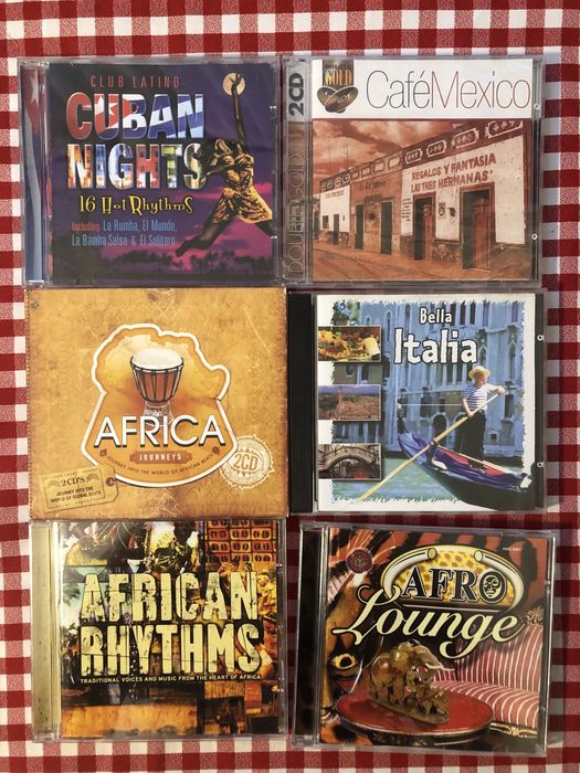 Muzyka Świata Włoska Afrykańska Kubańska Mexico Płyty CD