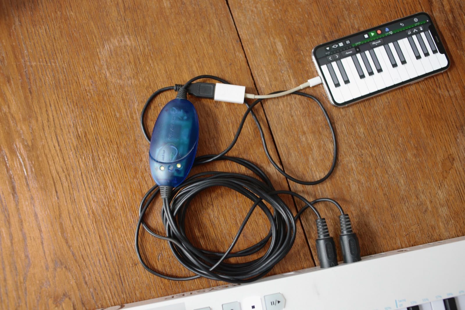 MIDI-USB interfejs 1x1 M-Audio Midisport uno