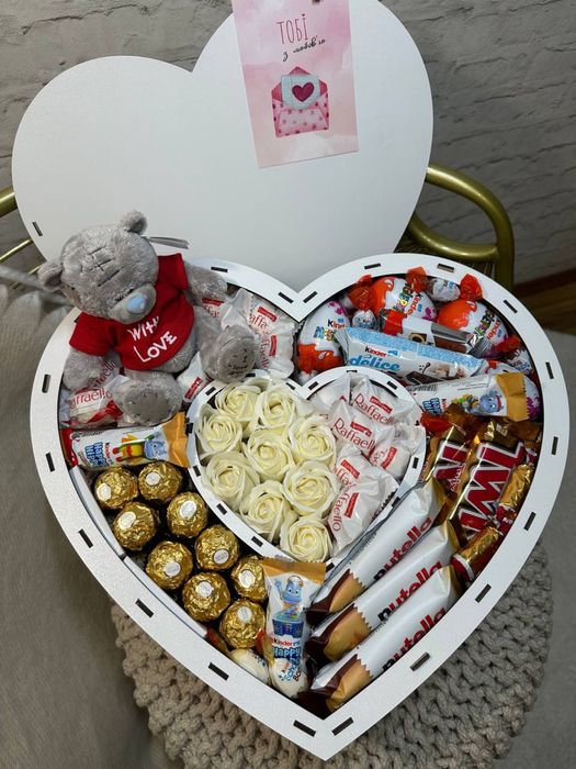 ‼️ЕСТЬ Самовывоз‼️Подарочный бокс со сладостями/ Подарок девушке/жене