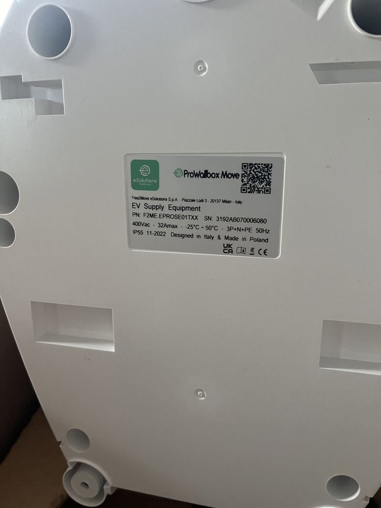 Gratis wysylka ePro WallBox ladowarka do elektryka type 2, 22kW