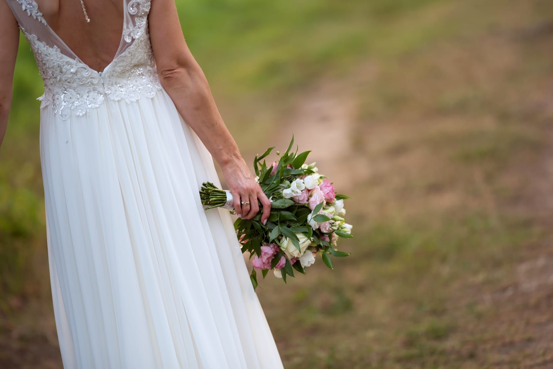 Suknia ślubna w stylu boho rozmiar 38