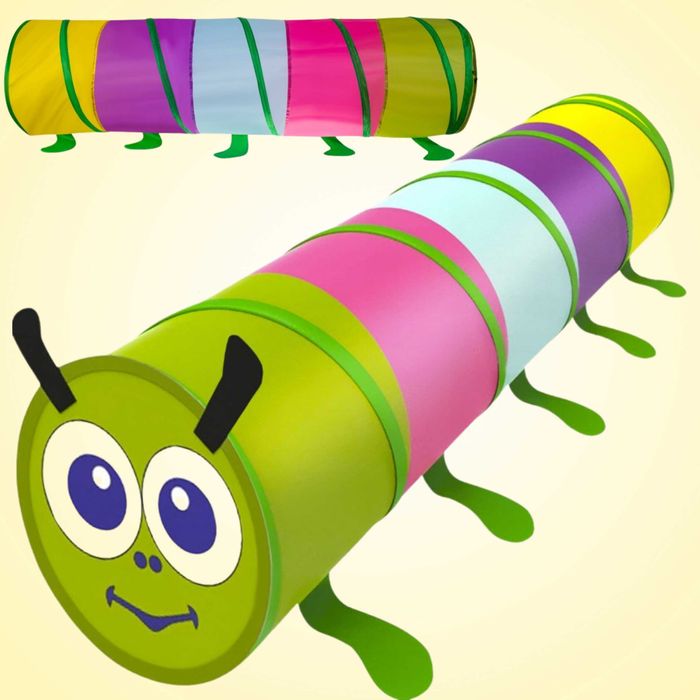 Tunel do zabawy dla dzieci gąsienica do domu ogrodu