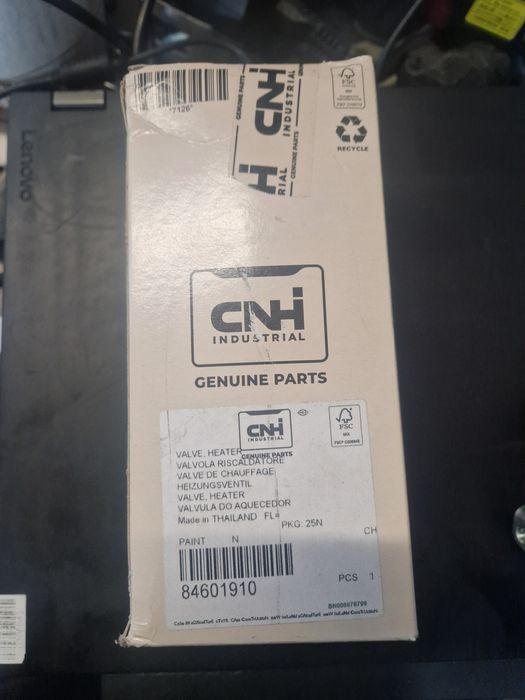 Zawór nagrzewnicy CNH New Holland t4 t5 Case
