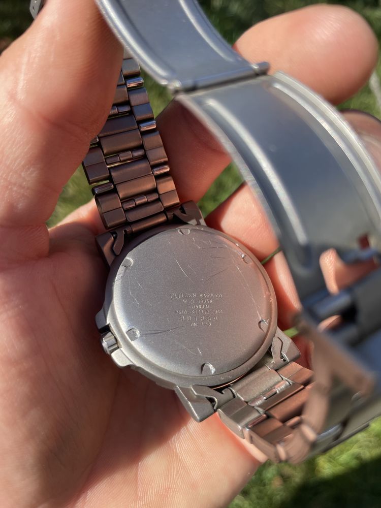 Citizen Titanium WR100 квітень 1999 року Чоловічий годинник
