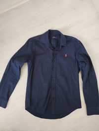 Koszula męska Ralph Lauren, polo Ralph Lauren, długi rękaw rozmiar L