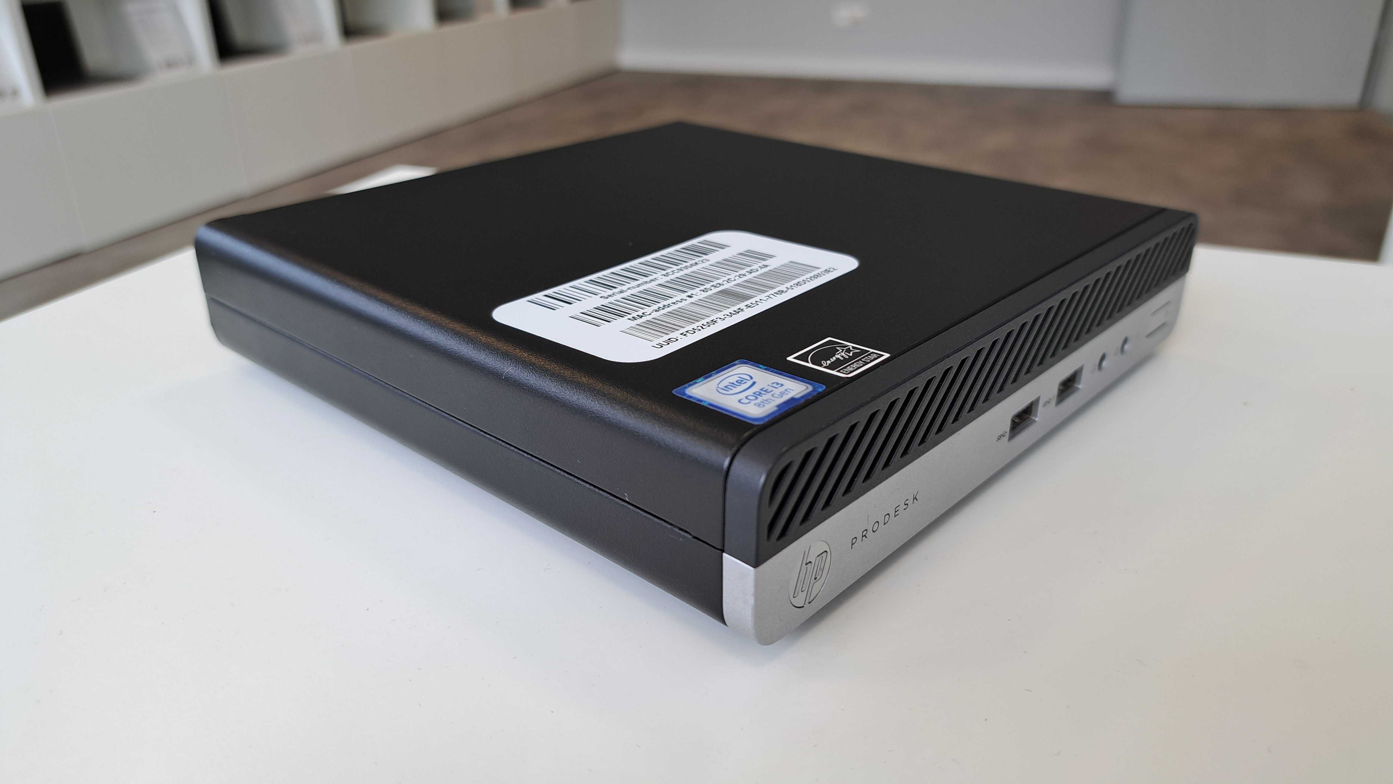 Komputer HP ProDesk 400 G4 i3-8g 16GB 256SSD DisplayPort Audio Win11