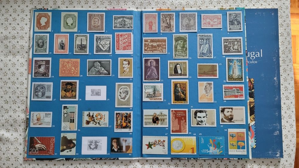 Colecção de selos e postais de Portugal