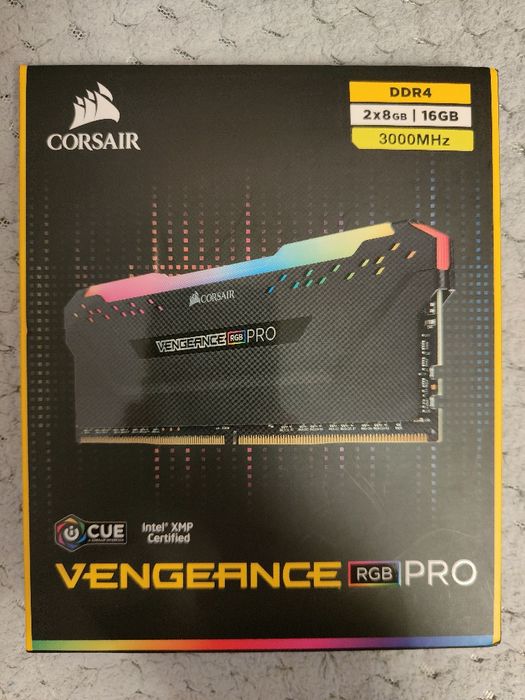 Pamięć RAM DDR 4 Corsair Vengence RGB PRO 16GB 3000 Mhz (2x8GB) CL15
