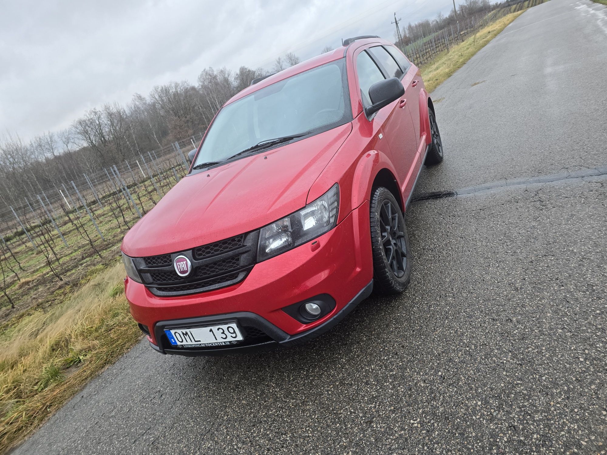 Fiat Freemont Black Code Alpine automat 19"  skóry kamera Candy Red