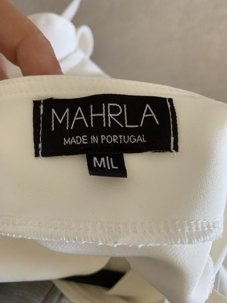 Vestido Mahrla branco