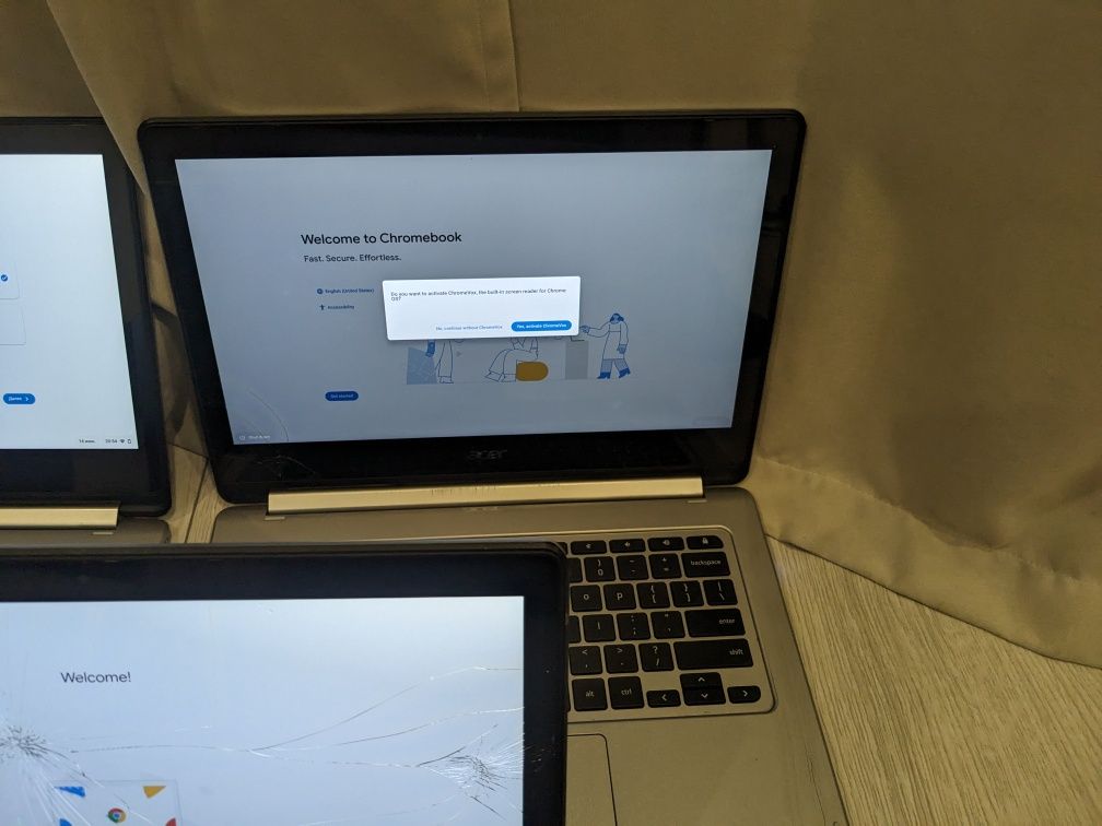 4 штуки лот Acer chromebook r13 cb5-312t-k6tf spin