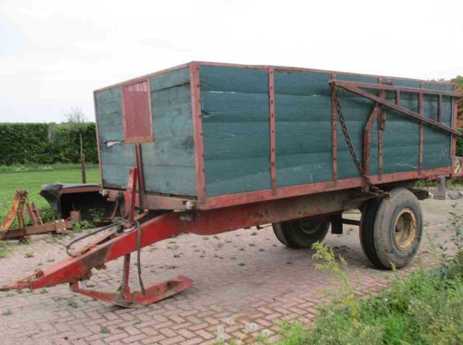 Kipper 5ton przyczepa wywrotka Miedema Pronar transport