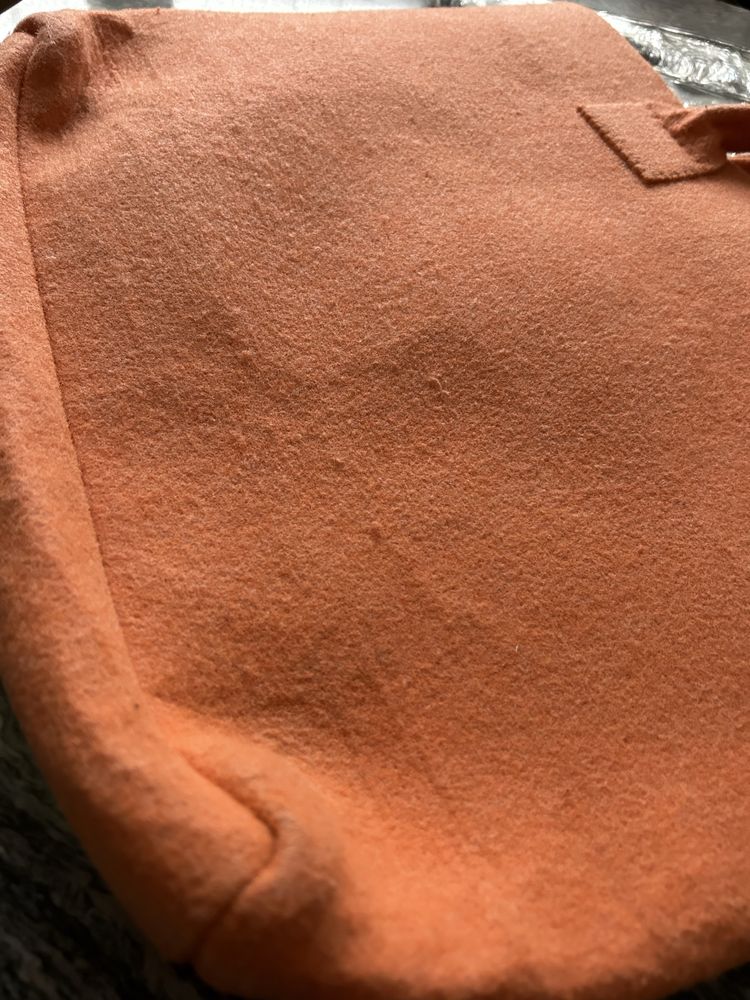 Duża Torba Pomarańczowa- w typie shopperka / tote bag Recznie Robiona