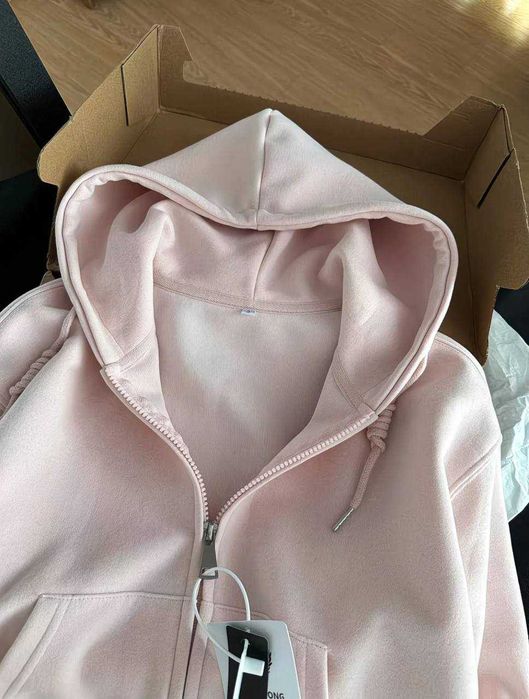 Модна толстовка Livana / худі на блискавці / кофтина / оверсайз