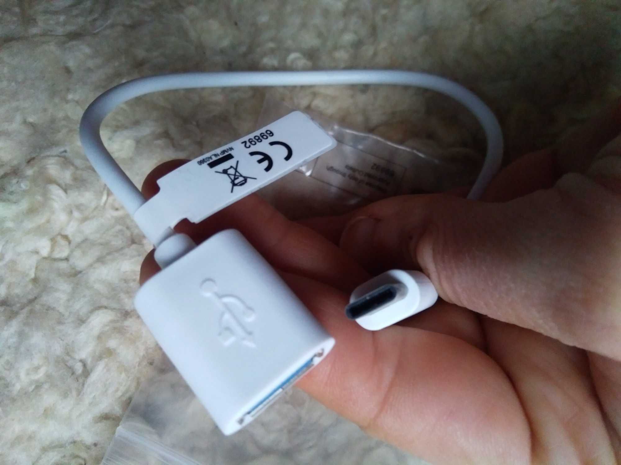 NOWY kabel USB typ C do telefonu do podpięcia pendriva