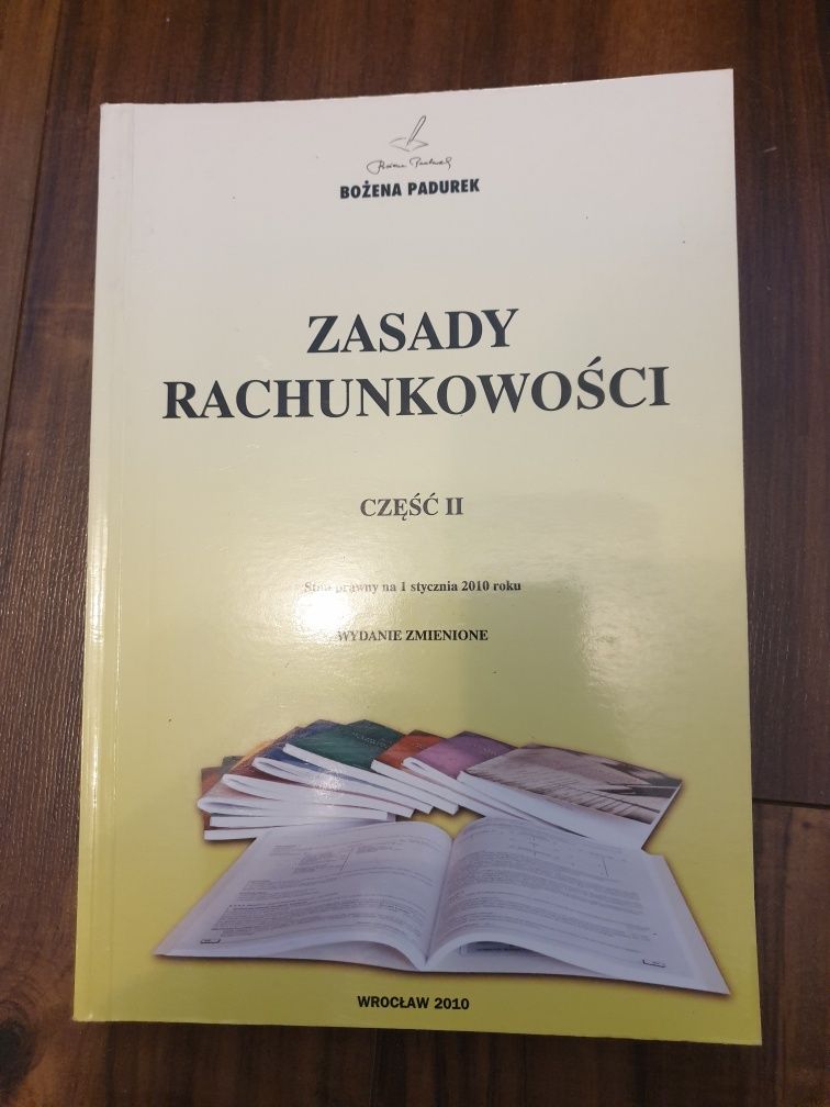 Zasady rachunkowowosci część 2 Bożena Padurek