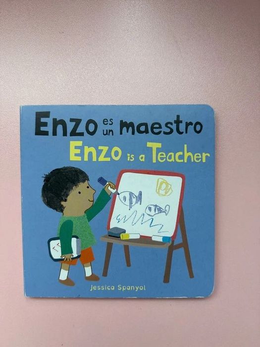 Enzo Es Un Maestro - kartonowa, hiszpański, angielski - dwujęzyczność