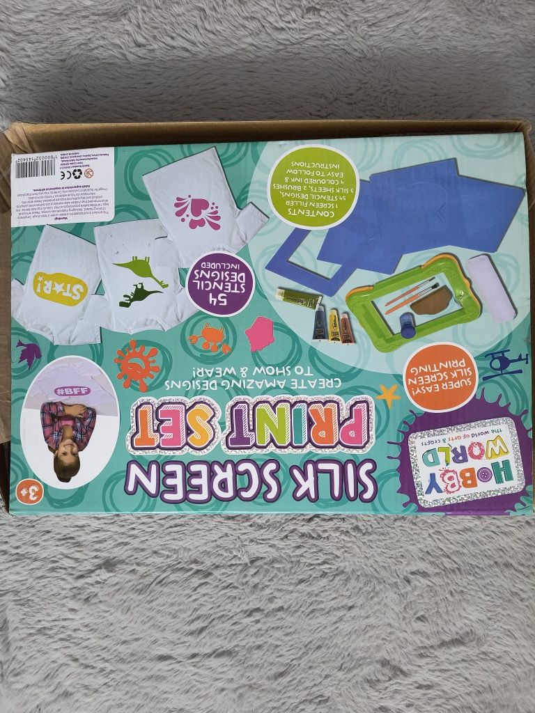 Kreatywny zestaw do sitodruku