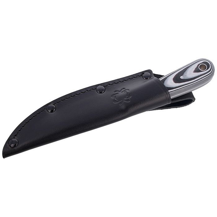 Nóż Spyderco Bow River Black/Gray G10, Satin 8Cr13MoV by Phil Wilson (
