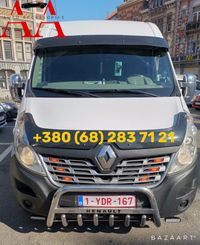 Кенгурятник для Renault Master 2010+ Захист бамперу Дуги Нержавійка