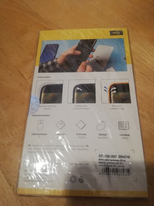 Szkło hartowane Setty 5D z ramką Samsung A52 4G, A52 5G, A52S 5G, A53