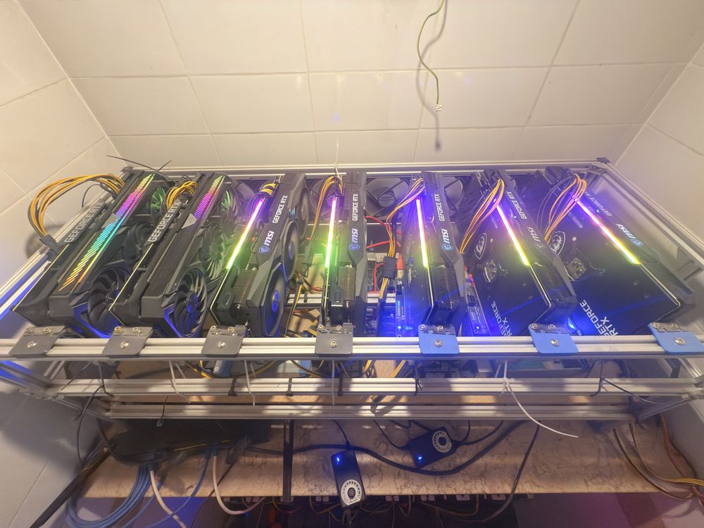 Vendo 3 rigs com placas