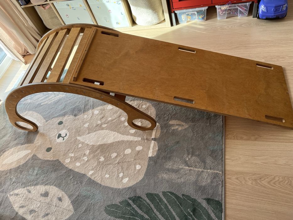 Bujak zjeżdżalnia drabinka Montessori