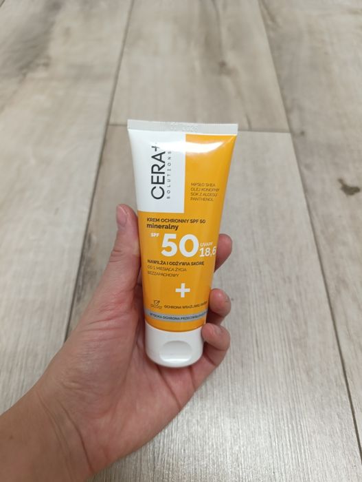 CERA+ SOLUTIONS  krem mineralny ochronny 50 SPF 50 ml