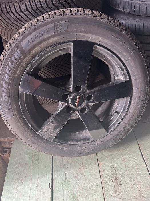 Диски Dezent R17 зі зимовими Michelin 225/55 2024 7мм