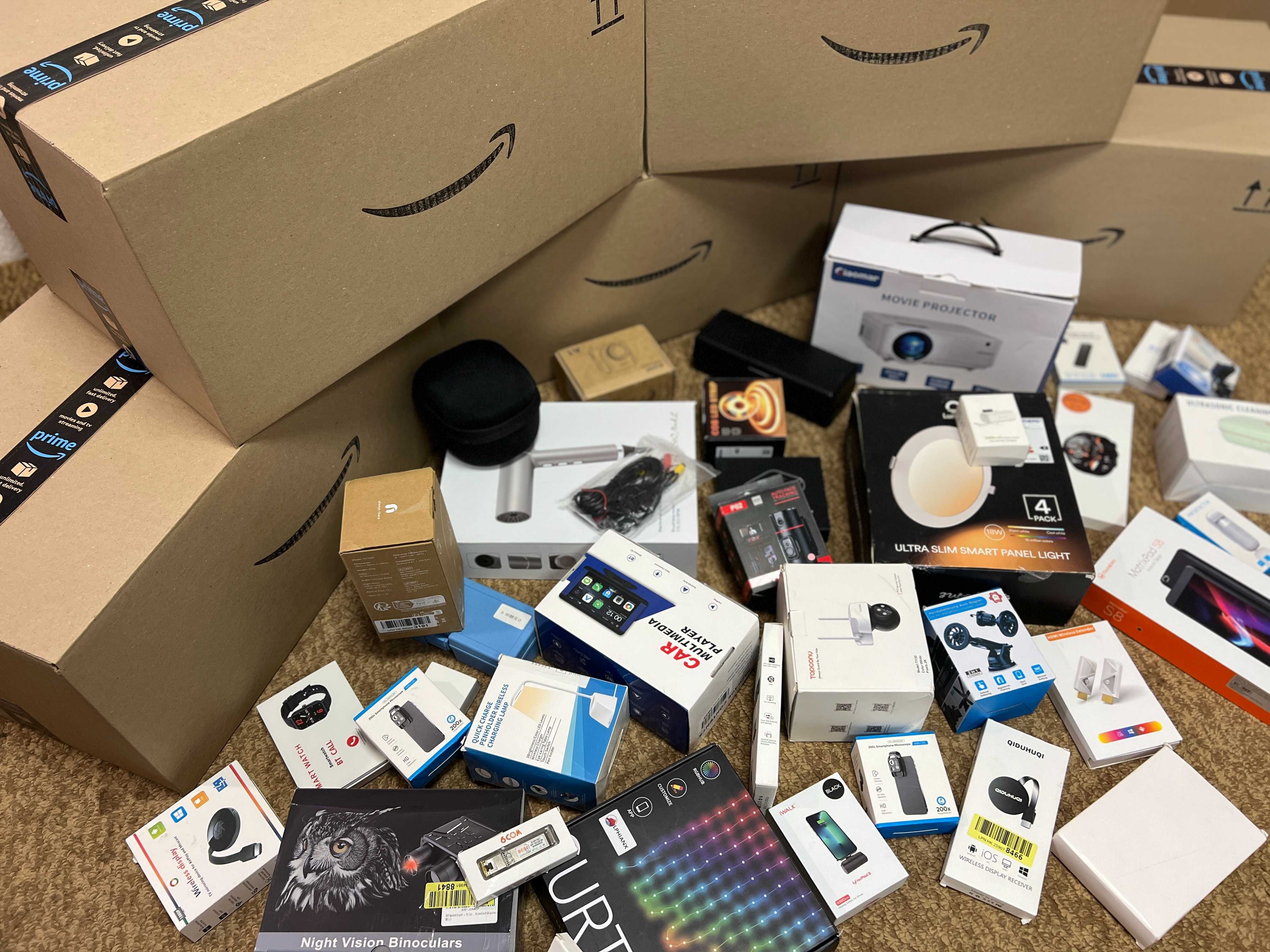 Amazon box, техніка з європи