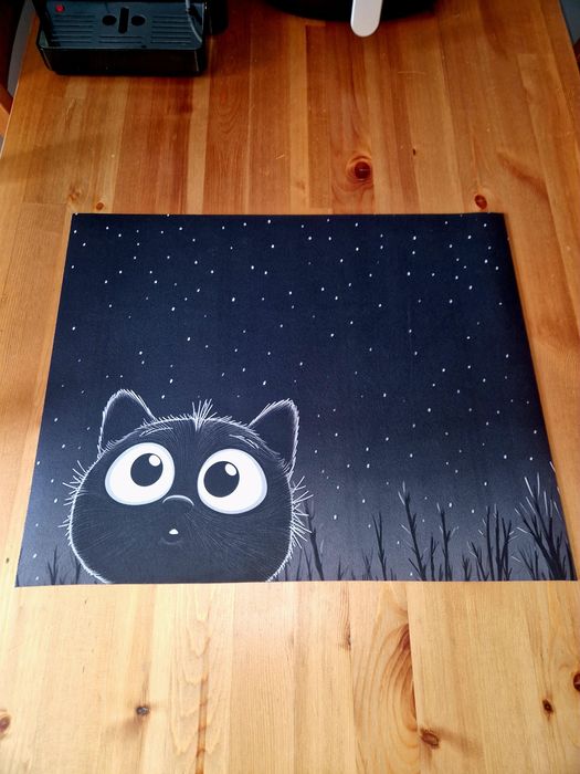 Mata pod miski dla kotka