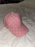 Cap gucci pink.