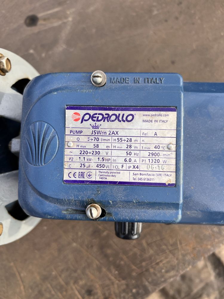 Насос Pedrollo JSWm 2ax - б/в