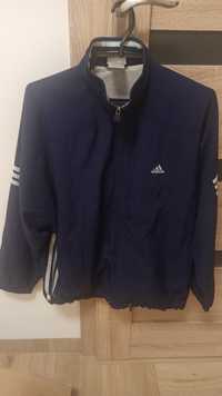 Granatowa markowa kurtka Adidas M/L