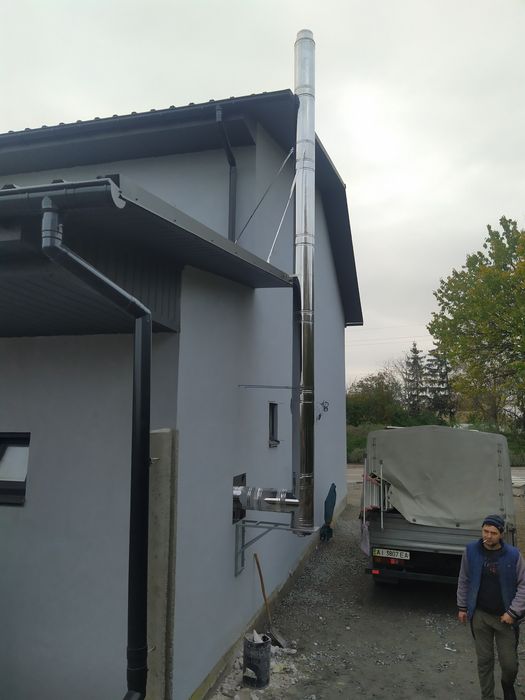 Вентиляція винтиляция витяжка димоход дымоход монтаж установка замер